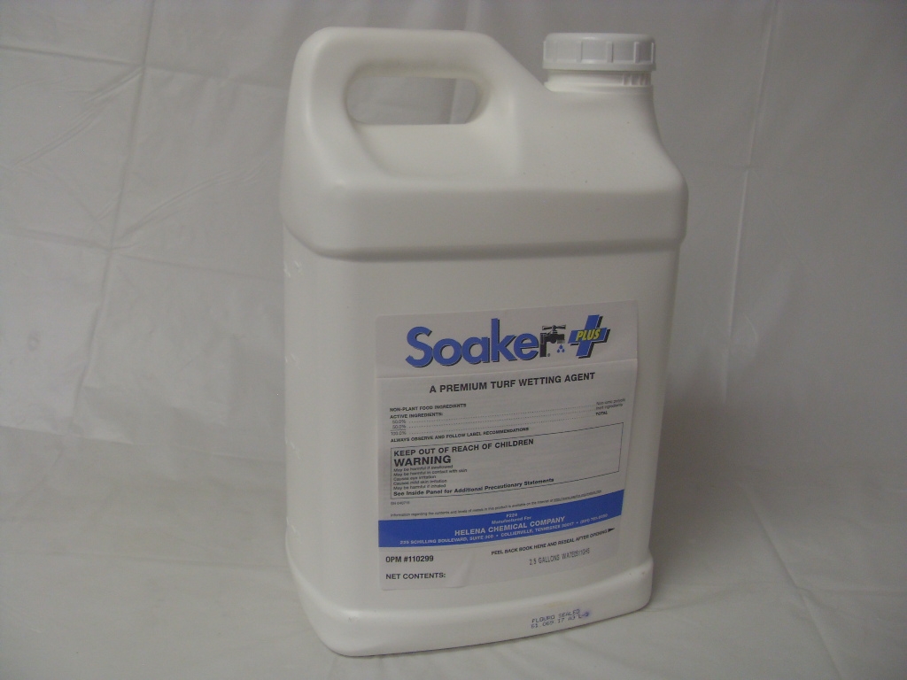 Soaker Plus Premium Turf Wetting Agent - 2.5 Gallon