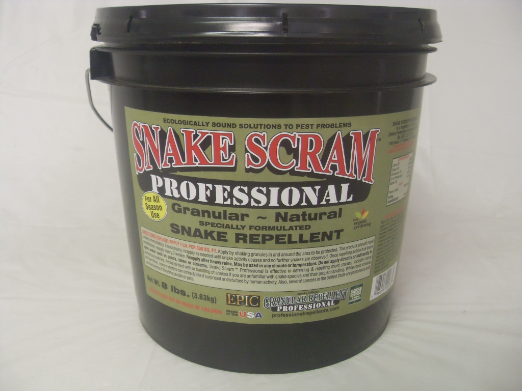 Snake Scram Professional Repellent - 8 - 22 Lb