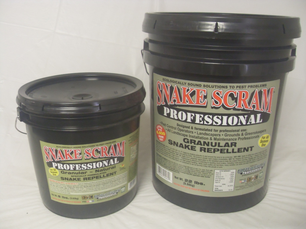 Snake Scram Professional Repellent - 8 - 22 Lb