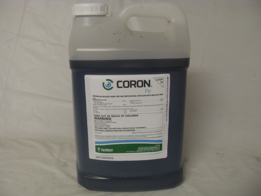 CoRoN 18-3-6 0.5% Fe 50% CRN Liquid Fertilizer - 2.5 Gal