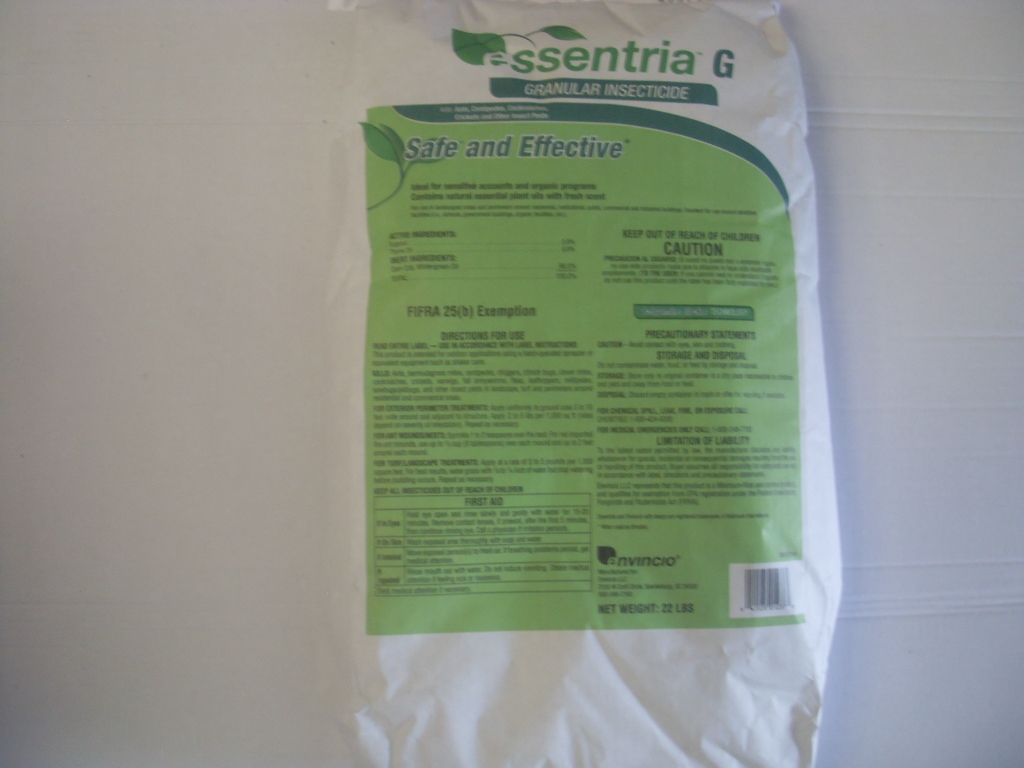 Essentria G Granular Botanical Insecticide - 22 Lbs