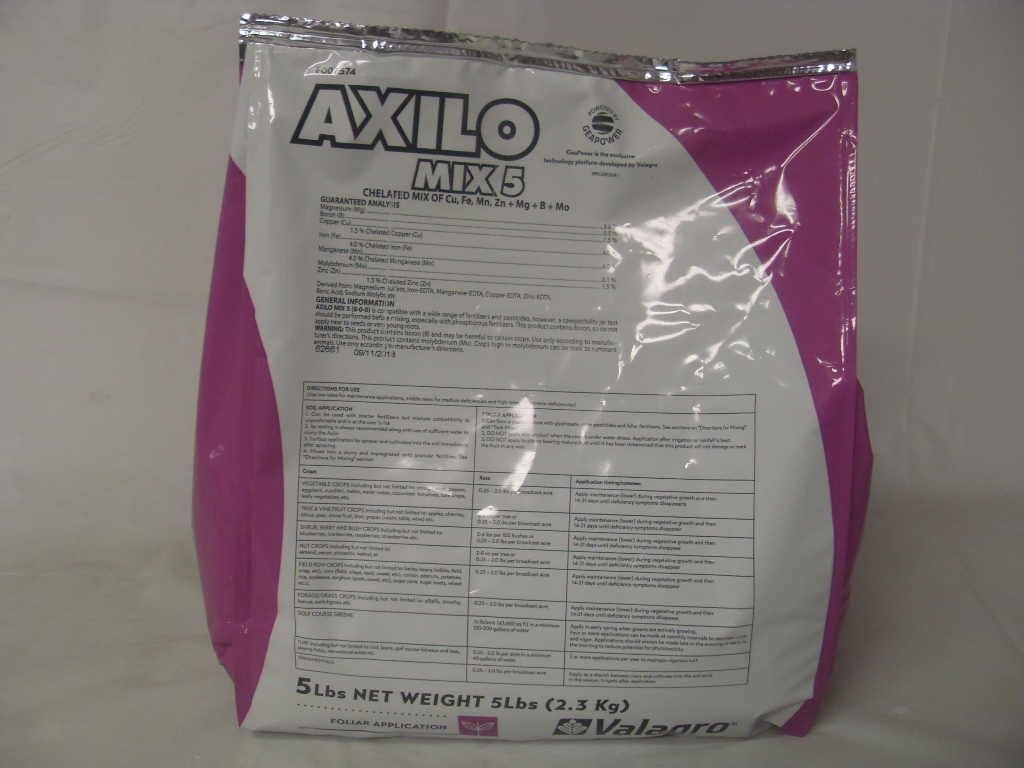 Axilo Mix 5 Soluble Micronutrient Microgranules - 5 Lb