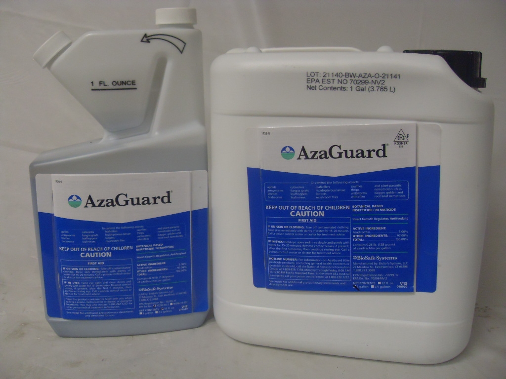 AzaGuard Botanical Insecticide Nematicide - Qt - Gal