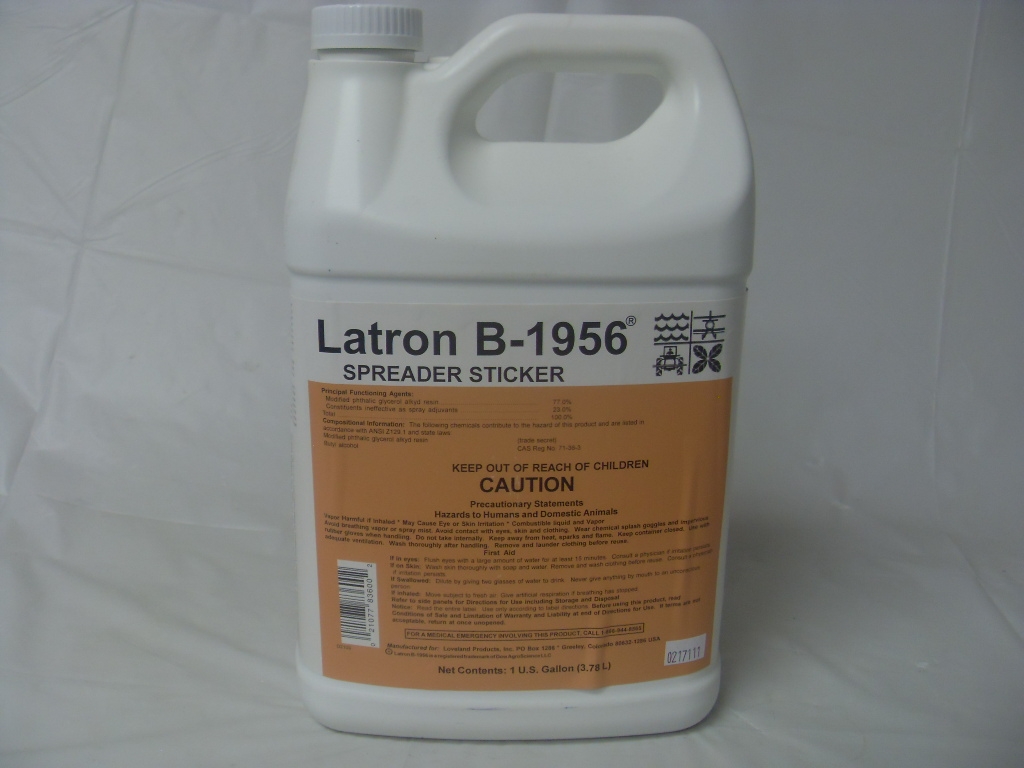 Latron B-1956 Spreader Sticker - 1 Gallon