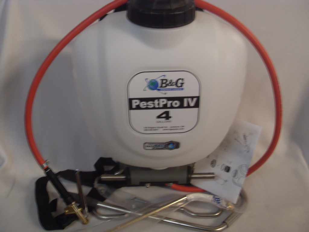 B&G Pestpro IV Backpack Sprayer 4 Gal / 4 Way Tip