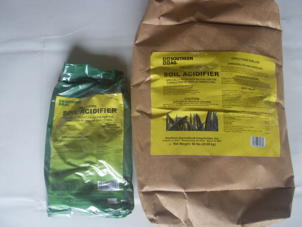 Soil Acidifier Pelletized Sulfur 5 - 50 Lb