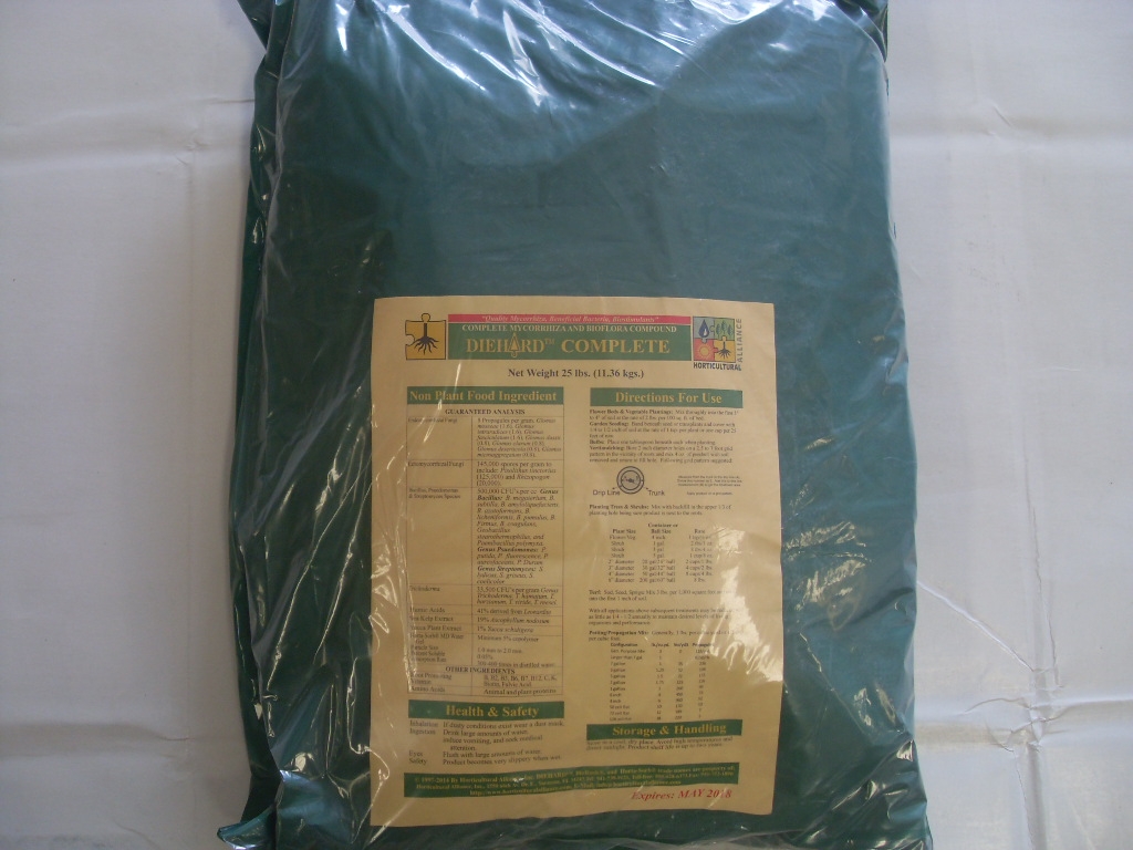 Diehard Complete Mycorrhizal Inoculant - 25 Lb