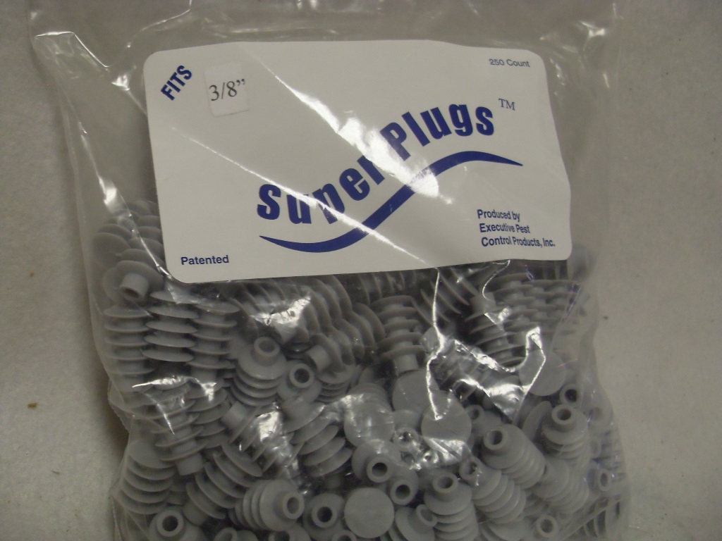 Super Plugs Termite Patch Holes Pack of 250 - 3/8" - 9/16"