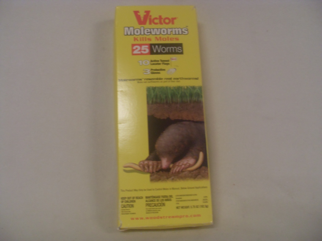 Victor Moleworms Kills Moles - 25 Worms