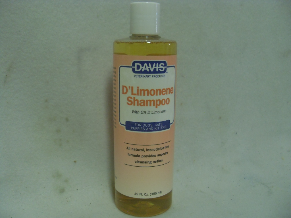 Davis D'Limonene Shampoo for Dogs, Cats - 12 Oz - Gal