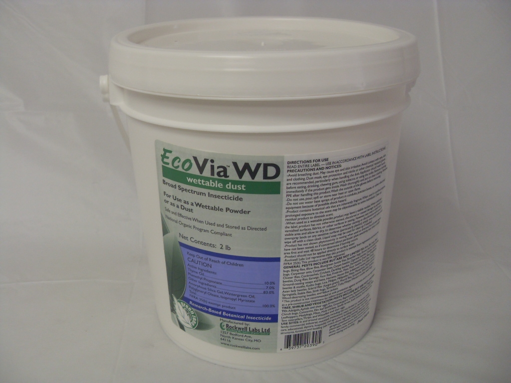 EcoVia WD Wettable Dust Botanical Insecticide - 8 Oz - 2 Lb