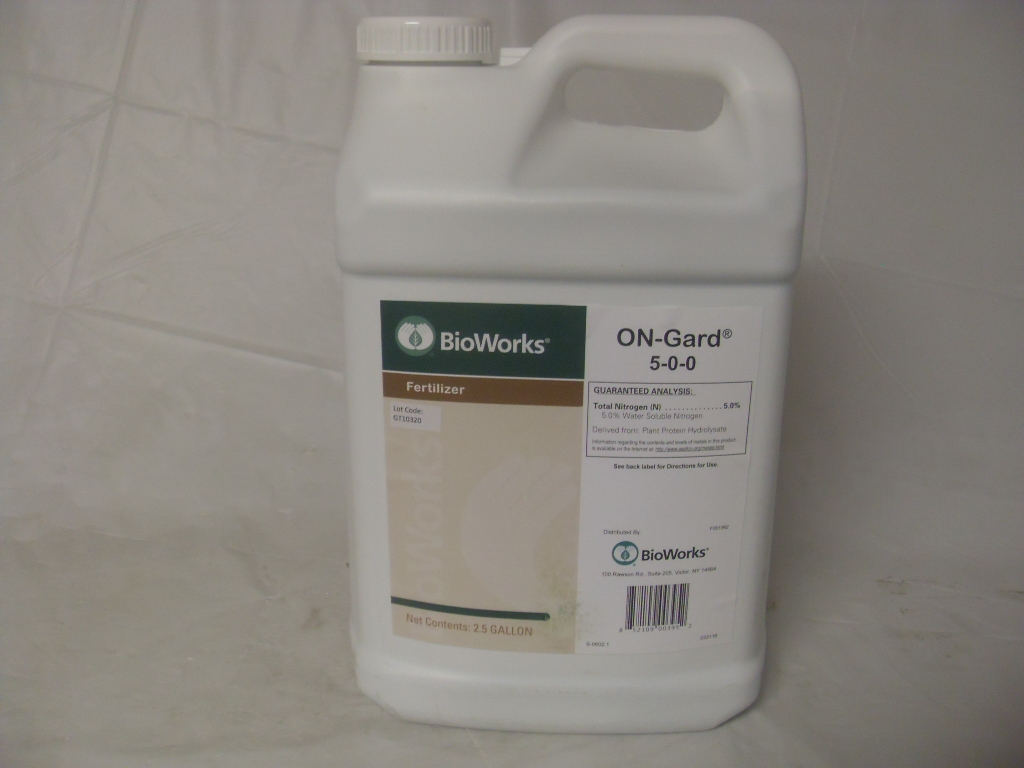 On-Gard 5-0-0 Liquid Organic Fertilizer - 2.5 Gal