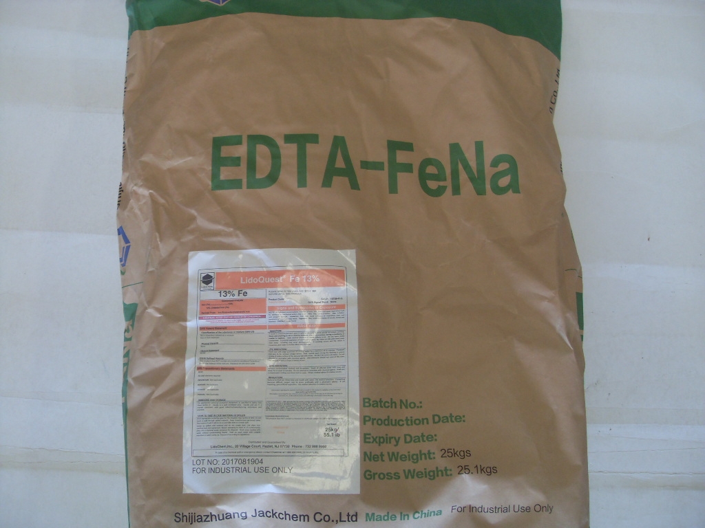 EDTA Chelated Iron 13% Plant Nutritional - 55 Lb