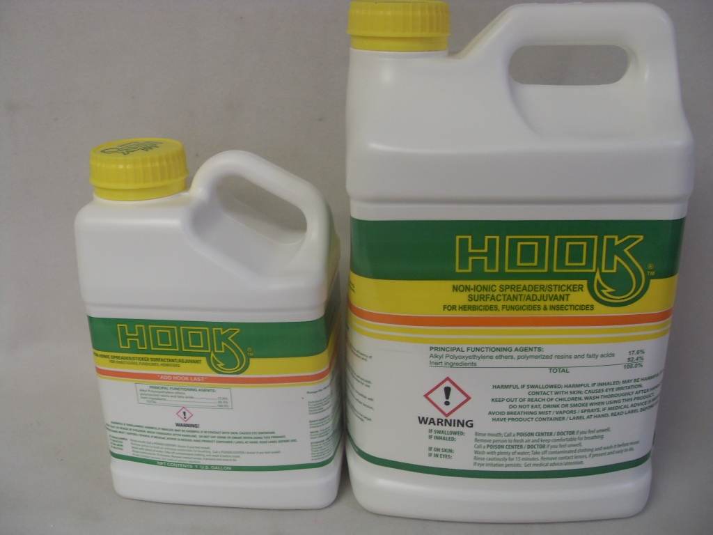 Hook Non-Ionic Spreader Sticker Surfactant - 1 - 2.5 Gallon