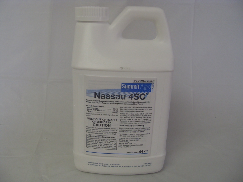 Nassau 4SC Herbicide Generic Dismiss Sulfentrazone - 64 Oz