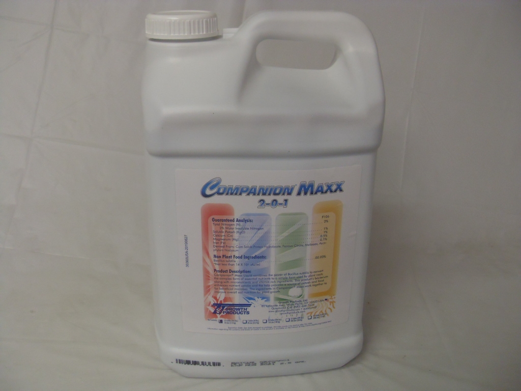 Companion Maxx 2-0-1 Liquid Biological Fertilizer - 2.5 Gallon