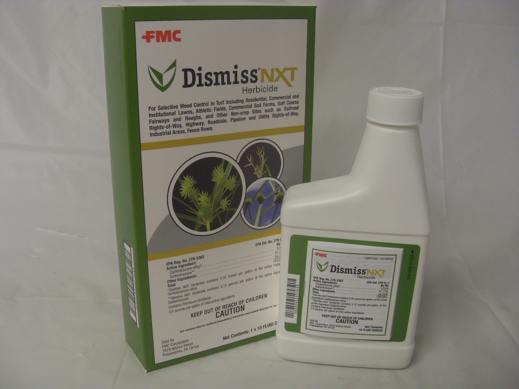 Dismiss NXT Herbicide Carfentrazone Sulfentrazone - 10 - 60 Oz