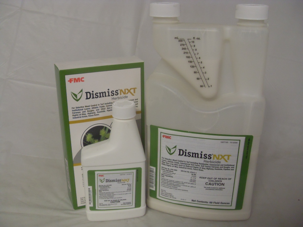 Dismiss NXT Herbicide Carfentrazone Sulfentrazone - 10 - 60 Oz