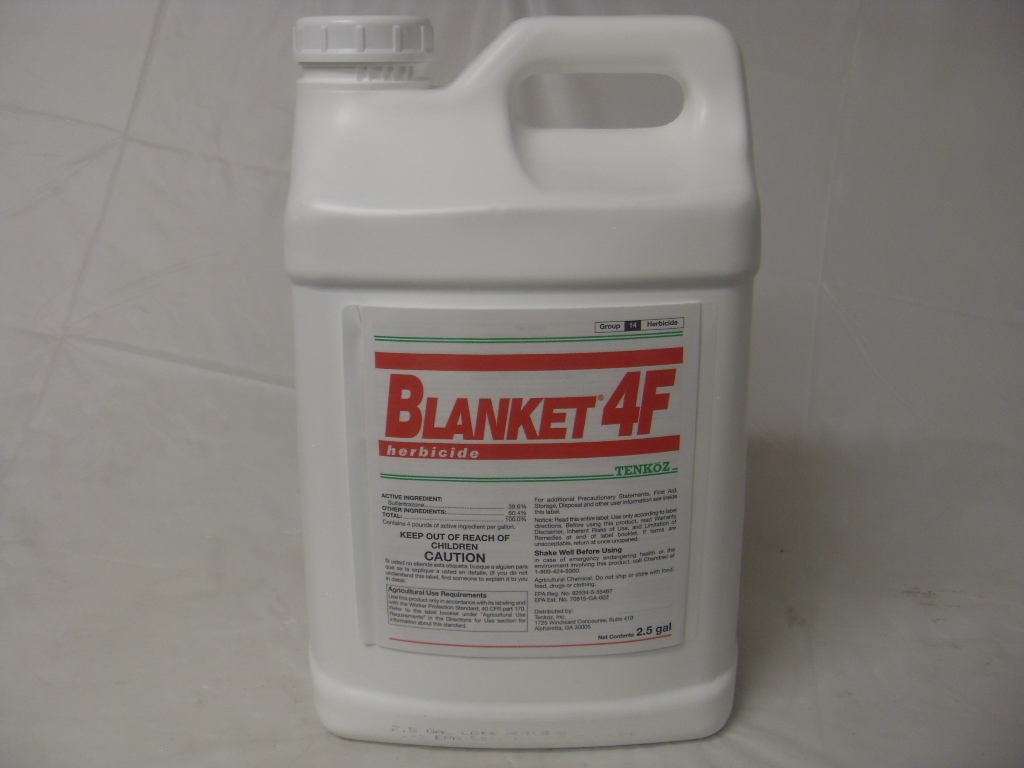 Blanket 4F Herbicide Agricultural Sulfentrazone - 2.5 Gallon