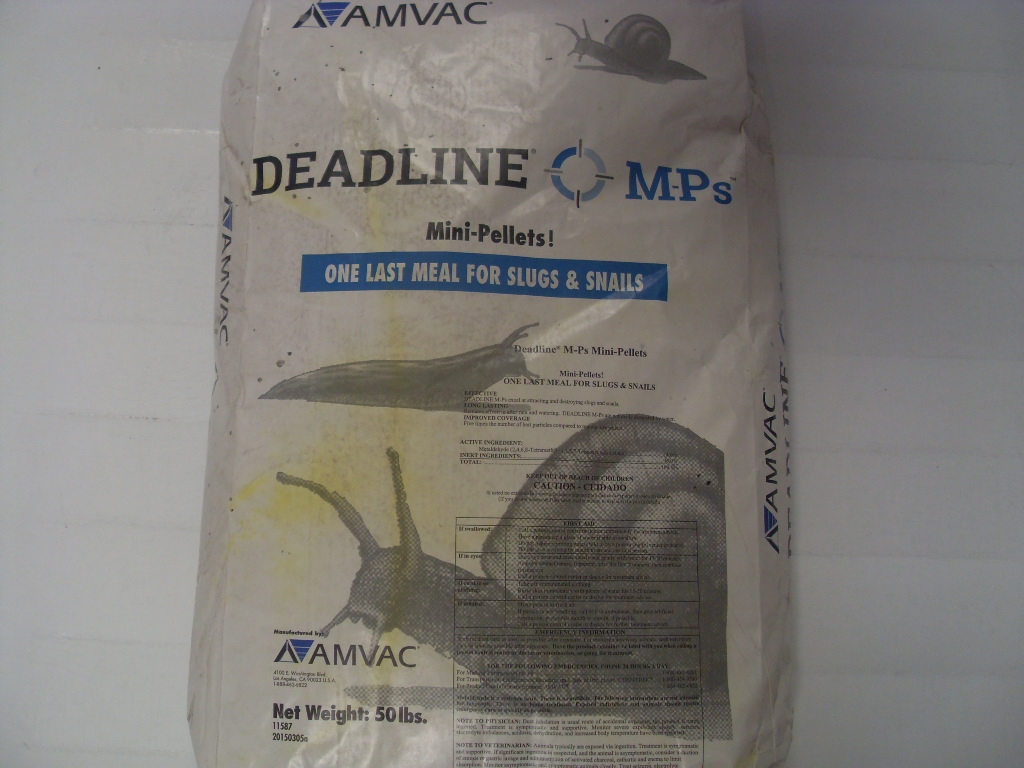 Deadline M-Ps Mini Pellets Snail & Slug Bait - 50 Lbs