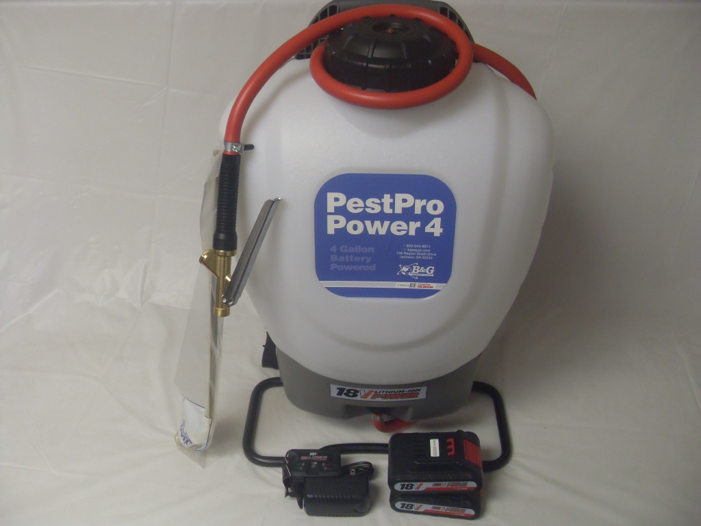 B&G Pestpro Power 4 Backpack Sprayer 4 Gal / 4 Way Tip