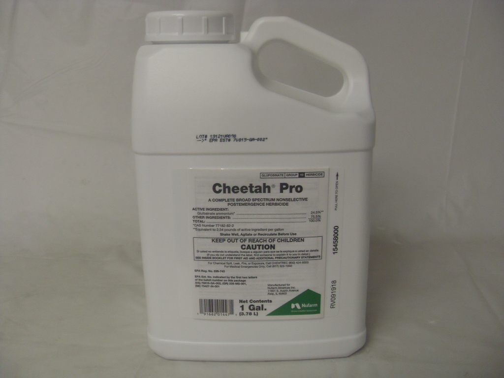 Cheetah Pro Glufosinate Ammonium Herbicide - 64 Oz - 1 - 2.5 Gallon