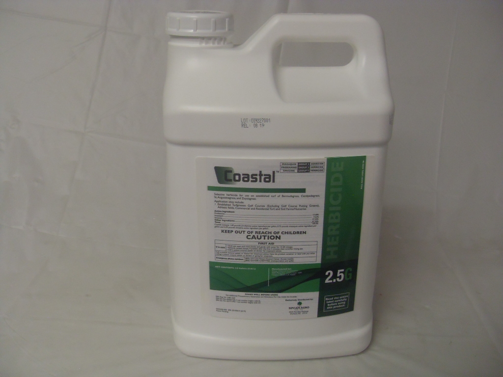 Coastal Herbicide Simazine Prodiamine Imazaquin - 2.5 Gal