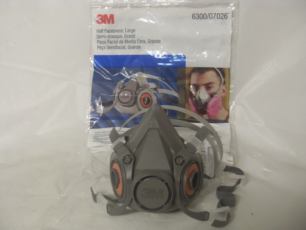 3M Reusable Half Respirator 6300 Large