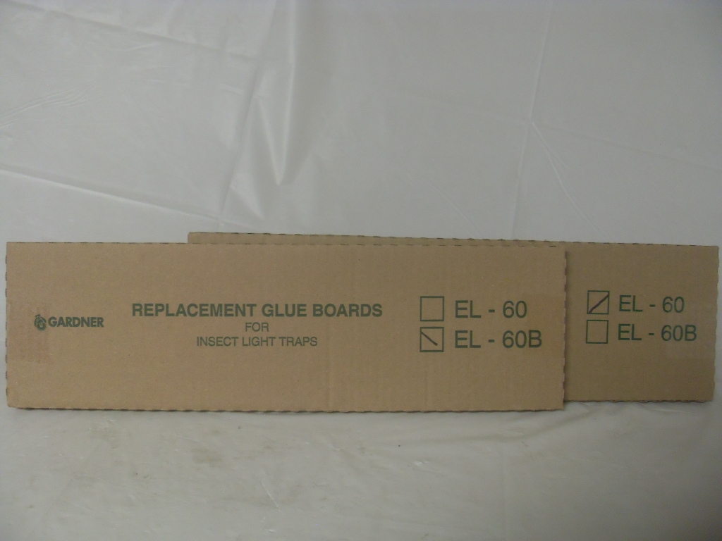 Gardner WS85 Glue Boards EL-60B, EL-60 - Pack of 10