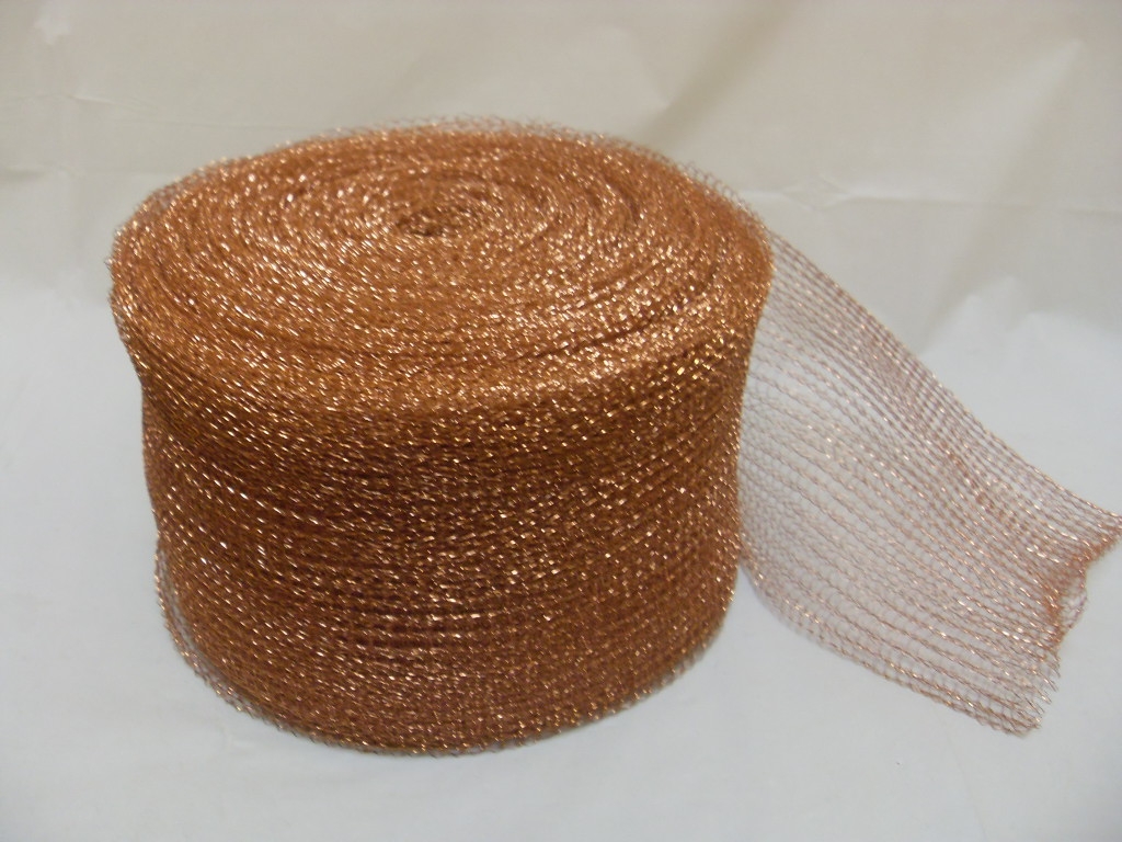 Stuf-Fit Copper Mesh 6" Wide 100 Ft Roll