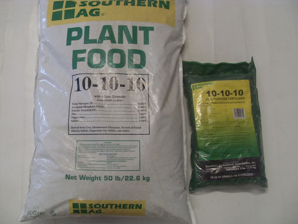 10-10-10 + Minor Fertilizer - 5 - 50 Lb