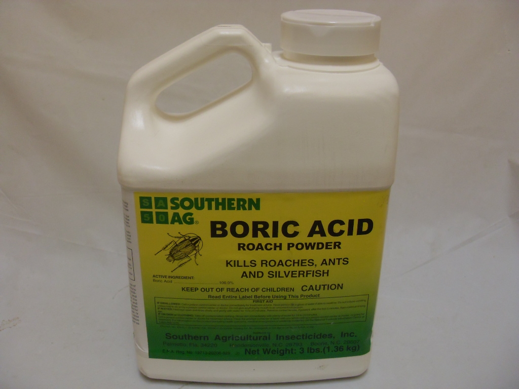 Boric Acid Roach Powder - 3 Lb