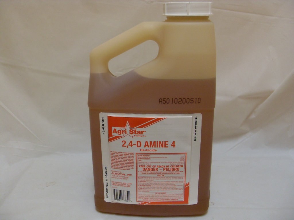 2,4-D Amine 4 Herbicide - 1 - 2.5 Gallon