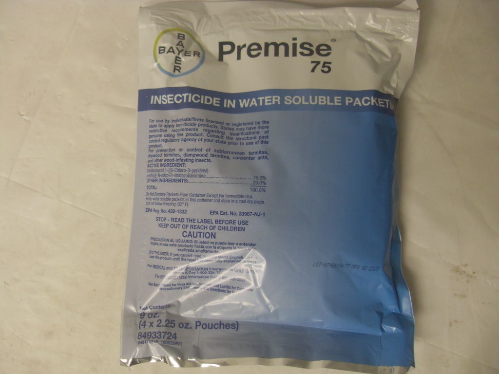 Premise 75 Termiticide (4 x 2.25 oz Water Soluble Packet)