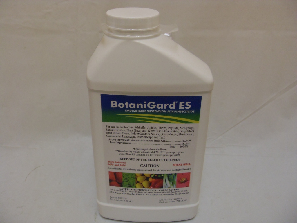 BotaniGard ES Natural Biological Mycoinsecticide - Qt - Gal