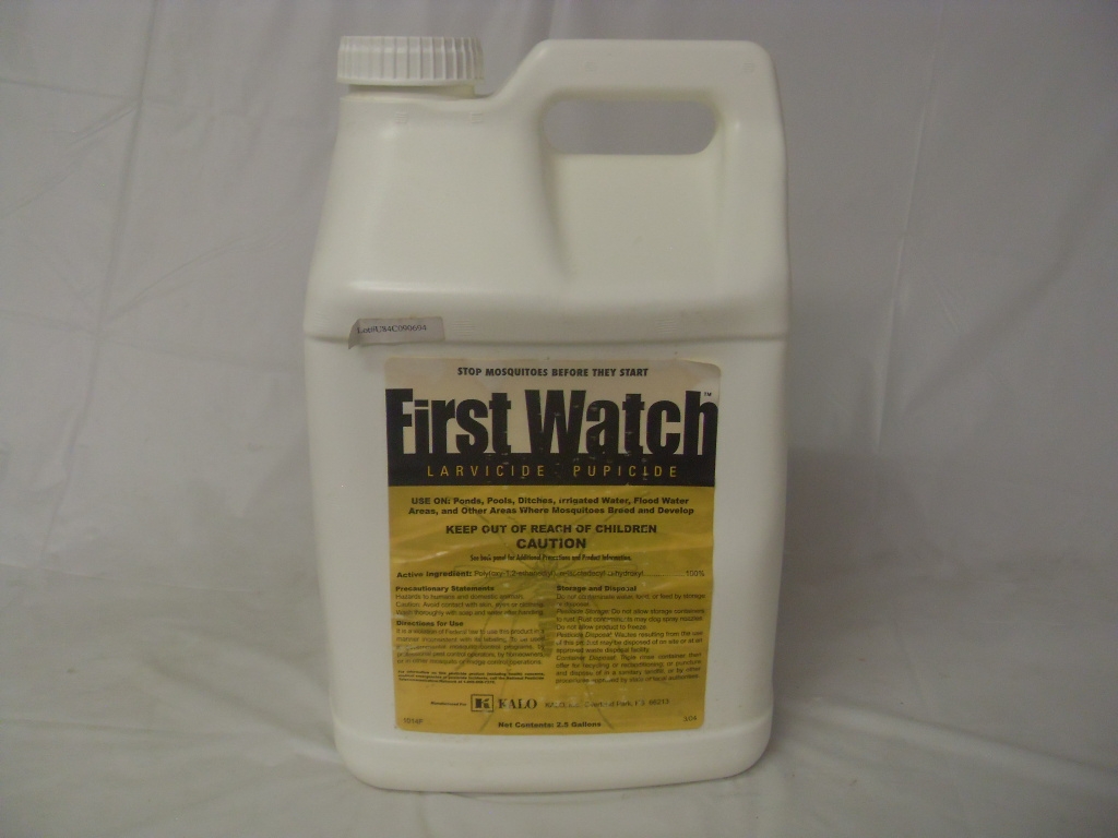 First Watch Larvicide Pupicide for Mosquitoes - Liter - 2.5 Gal