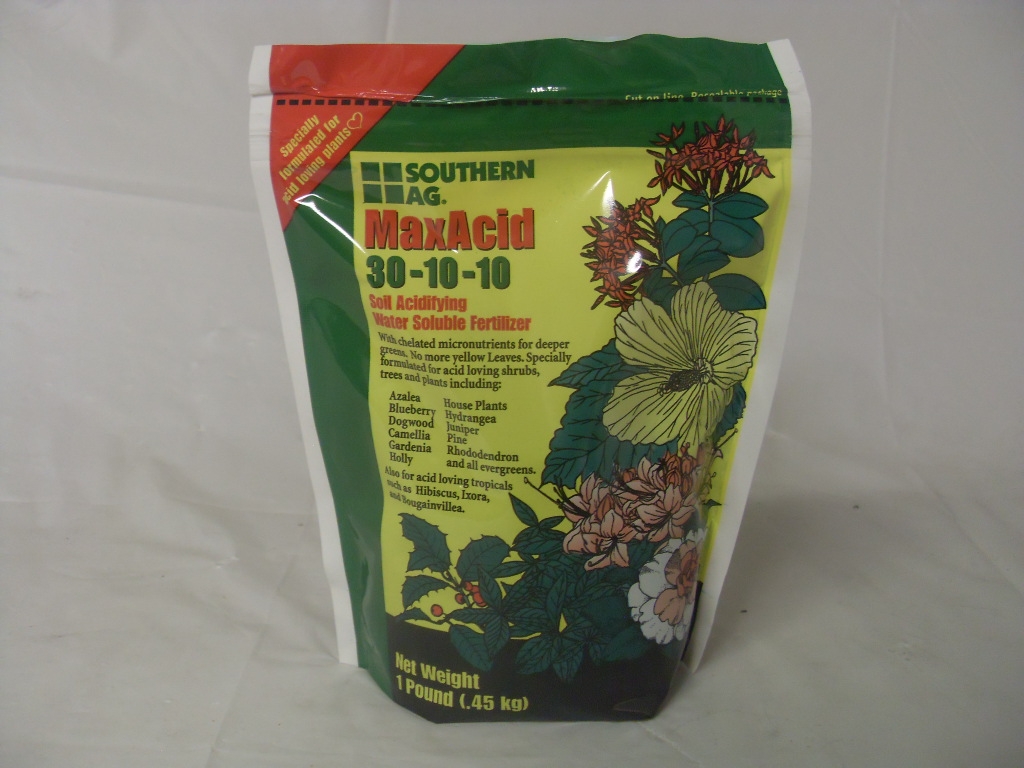 MaxAcid 30-10-10 Water Soluble Fertilizer with Micro - 1 - 25 Lb