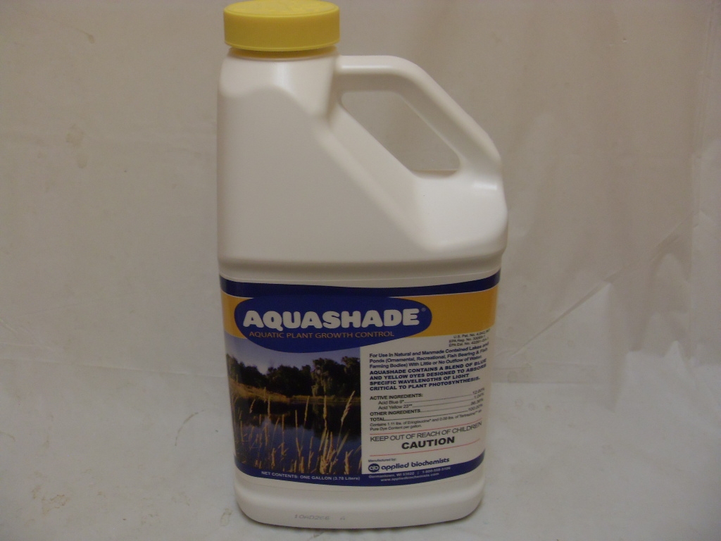 Aquashade Aquatic Plant Growth Control Lake Colorant Dye - Gal