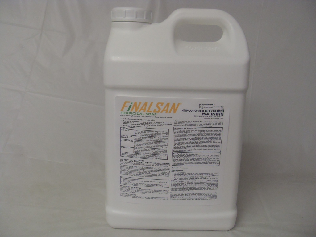 Finalsan Weed, Grass, Algae and Moss Killer - 2.5 Gallon