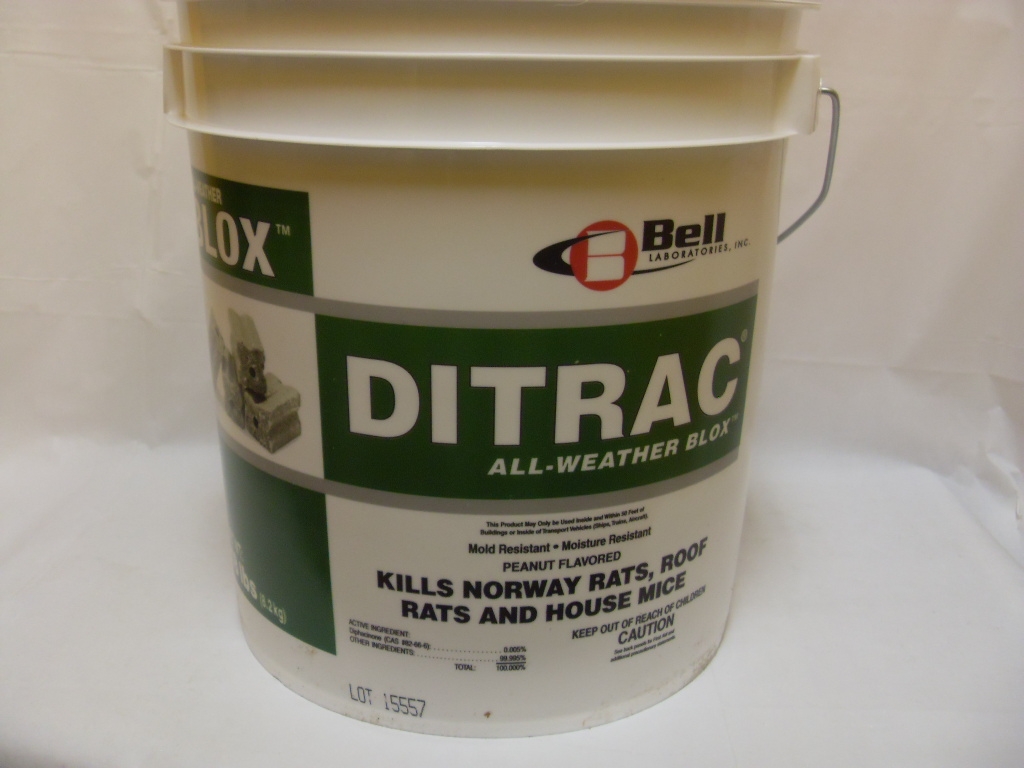 Ditrac All Weather Blox Diphacinone - 4 - 18 Lb