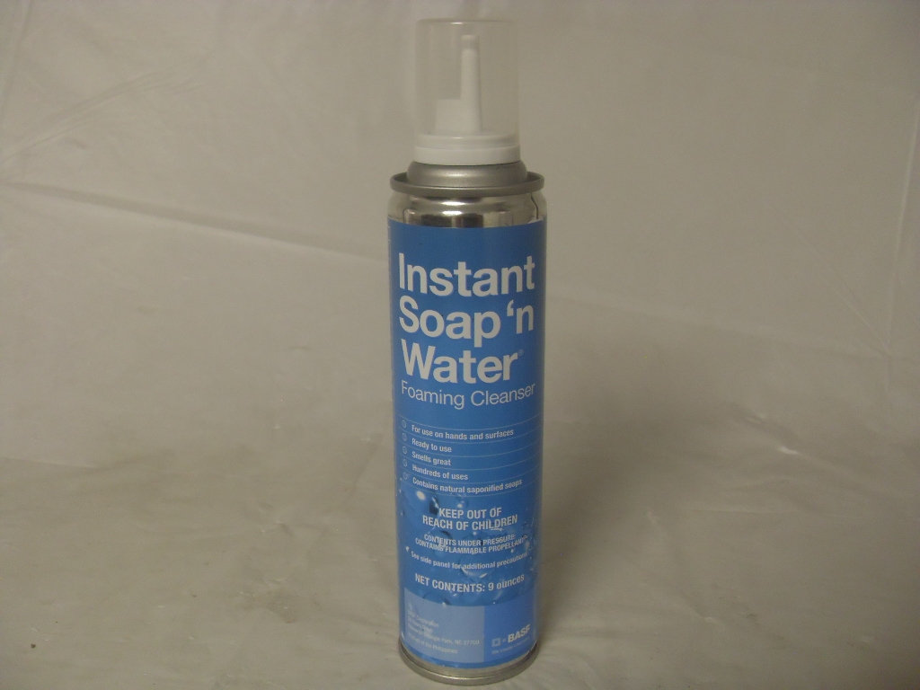 Instant Soap N Water Foaming Cleanser - 9 Oz Can