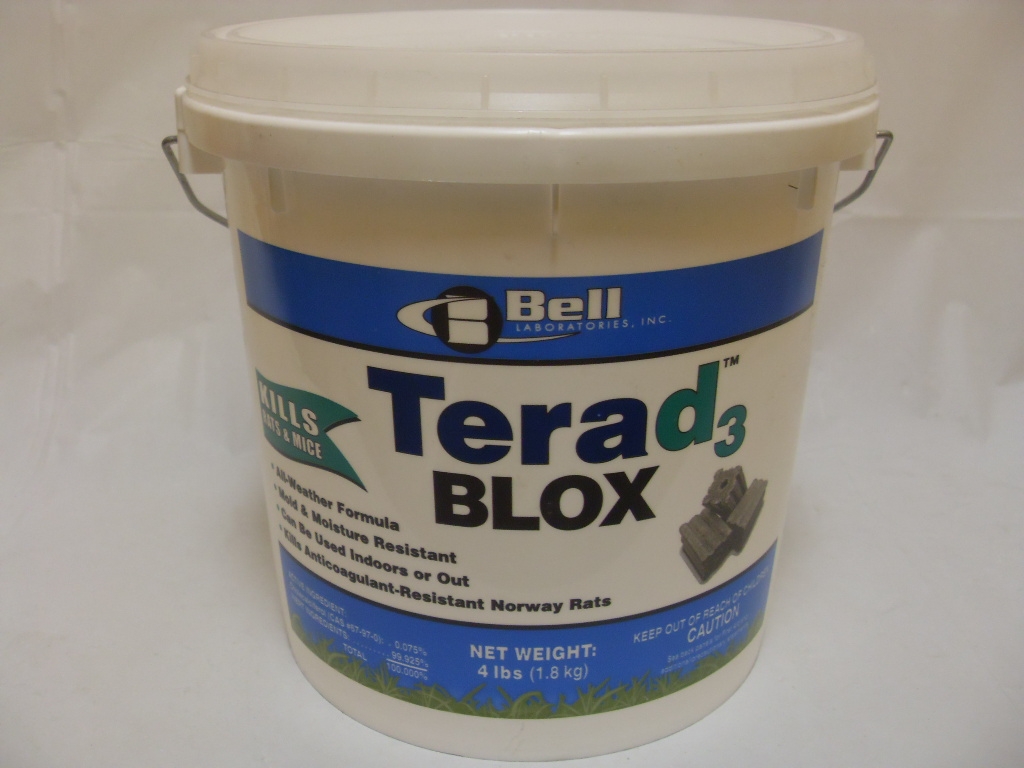 Terad3 Blox Rodenticide - 4 Lb