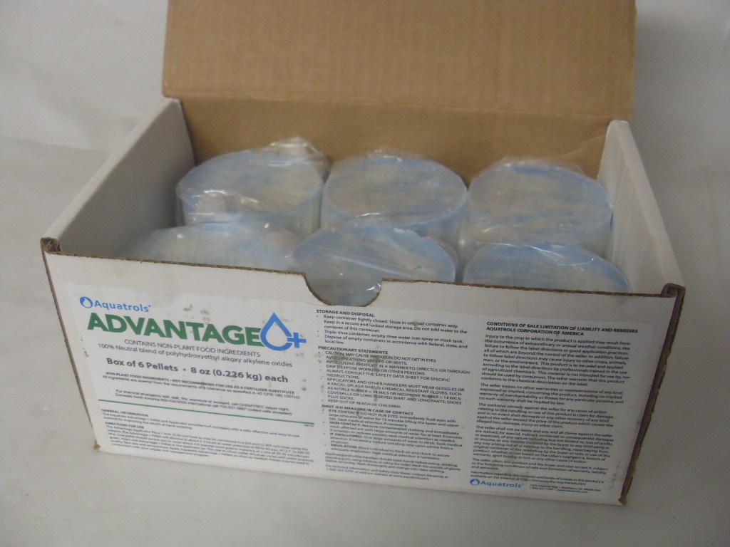 Aquatrols Advantage Plus Pellet - Box of 6 Pellets