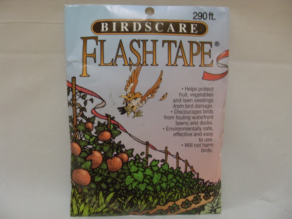 Birdscare Flash Tape 7/16" x 290 ft Single Roll Bird Repellent