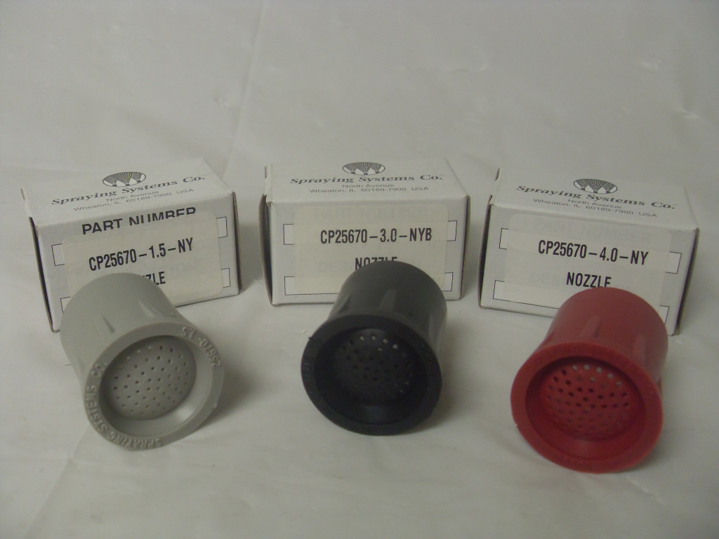 Teejet Nozzle Tip Model 25670 - Grey - Black - Red