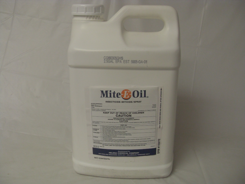 Mite-E-Oil Insecticide-Miticide Spray - 2.5 Gallons