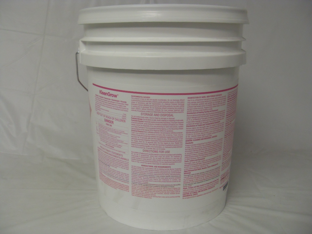 KleenGrow Disinfectant Fungicide - 1 - 5 Gallon