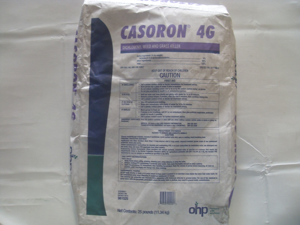 Casoron 4G Dichlobenil Weed and Grass Killer - 25 - 50 Lb