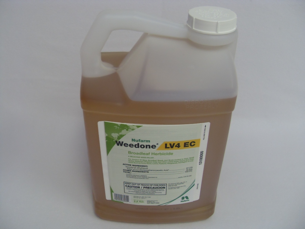 Weedone LV4 EC Broadleaf Herbicide 2,4-D Ester - 2.5 Gal