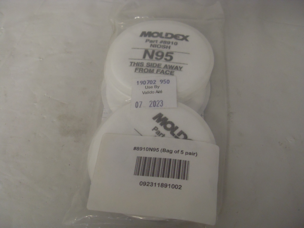 N95 Pre-Filter Pads Moldex 8910 for Moldex 7000 Series